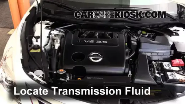 2015 Nissan Altima SL 3.5L V6 Transmission Fluid Check Fluid Level